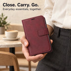 Leather MagSafe iPhone Duo Folio Case