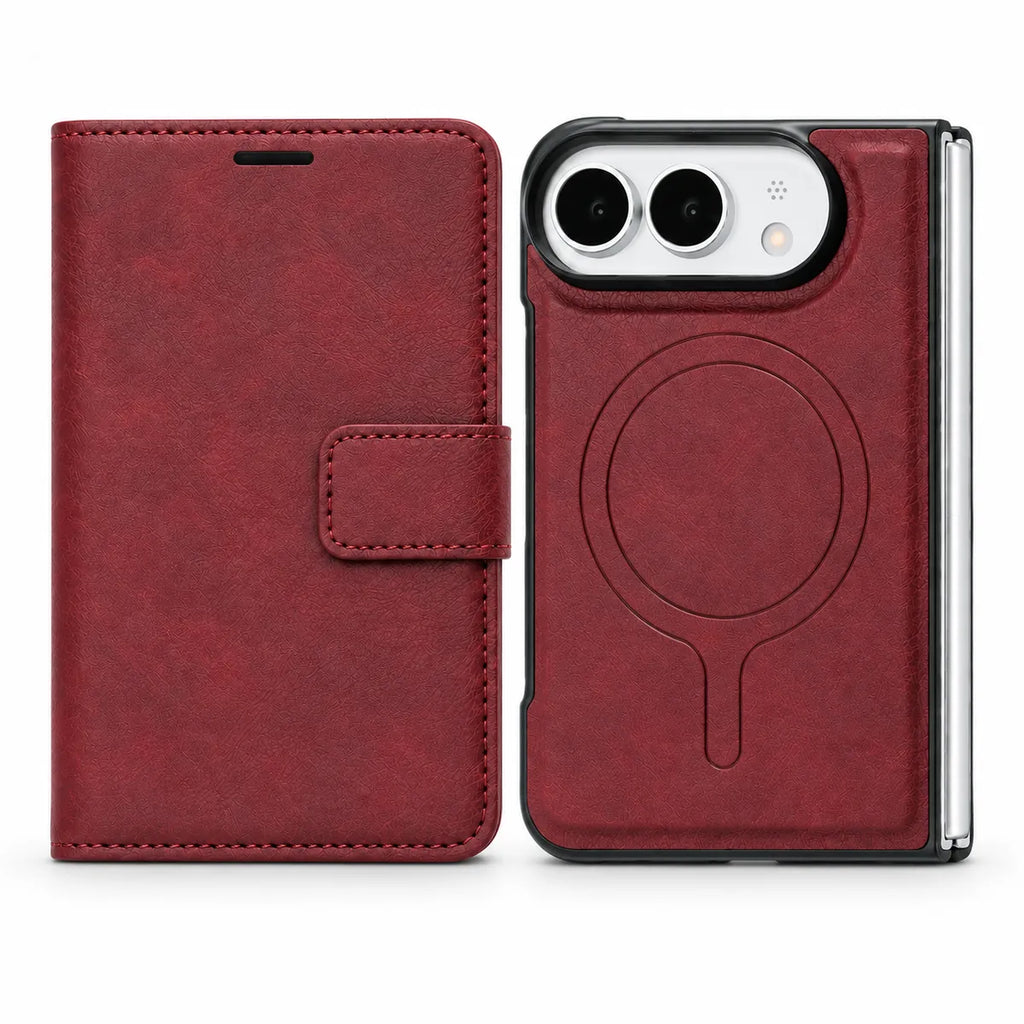Leather MagSafe iPhone Duo Folio Case