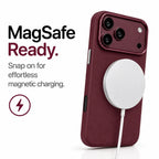 Leather iPhone Case with Metal Lens Frame