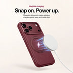 Leather Phone Case with Folding Ring Stand