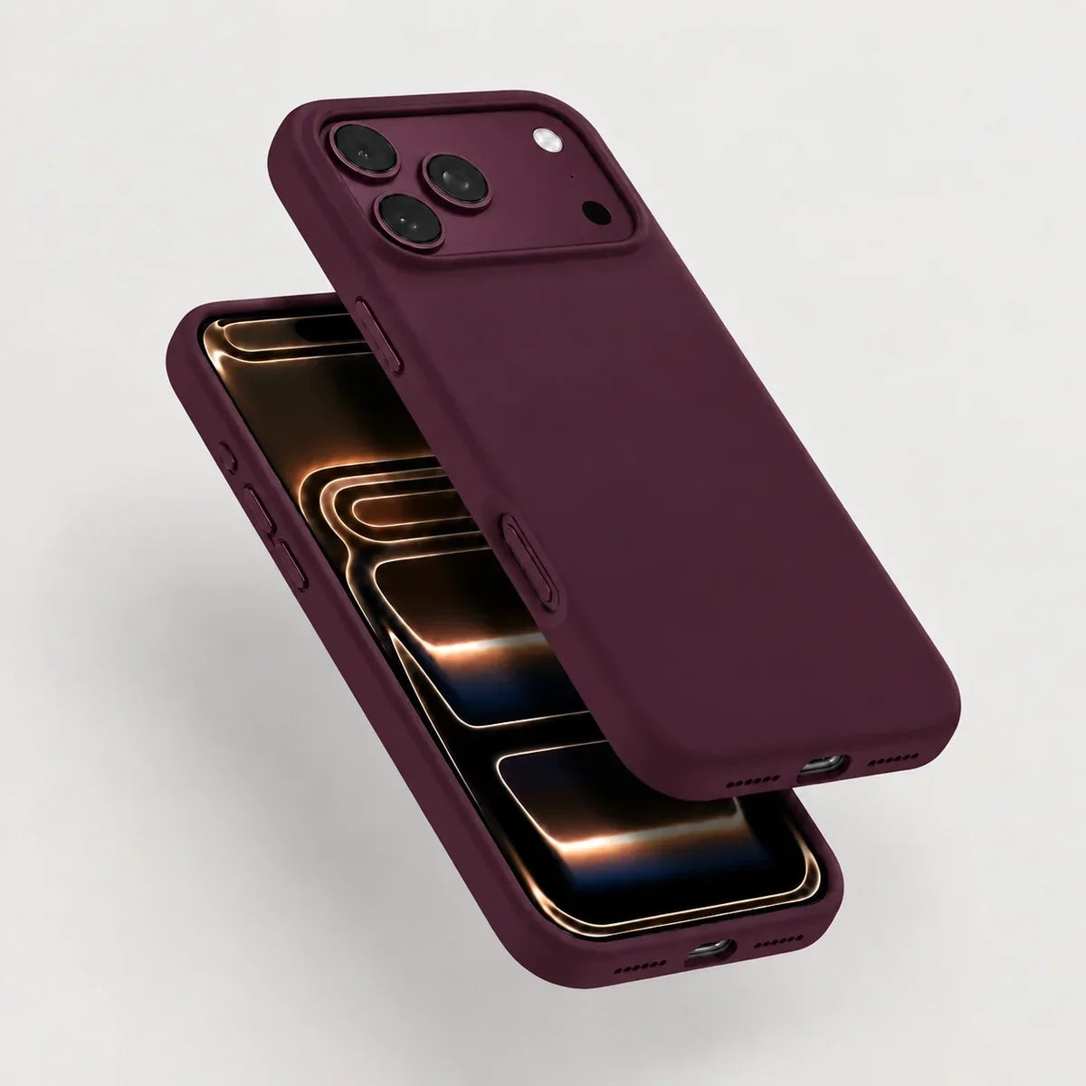 Soft Silicone MagSafe Phone Case