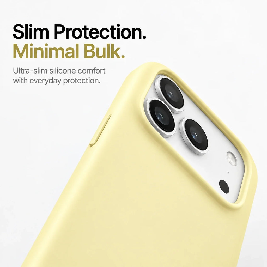 Soft Silicone MagSafe Phone Case