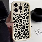 Leopard Print Soft Bumper iPhone Case
