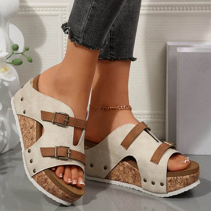 Charlotte Wedge Sandals
