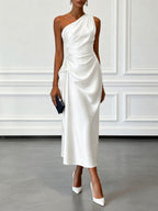 Fien One Shoulder Satin Midi Dress_9