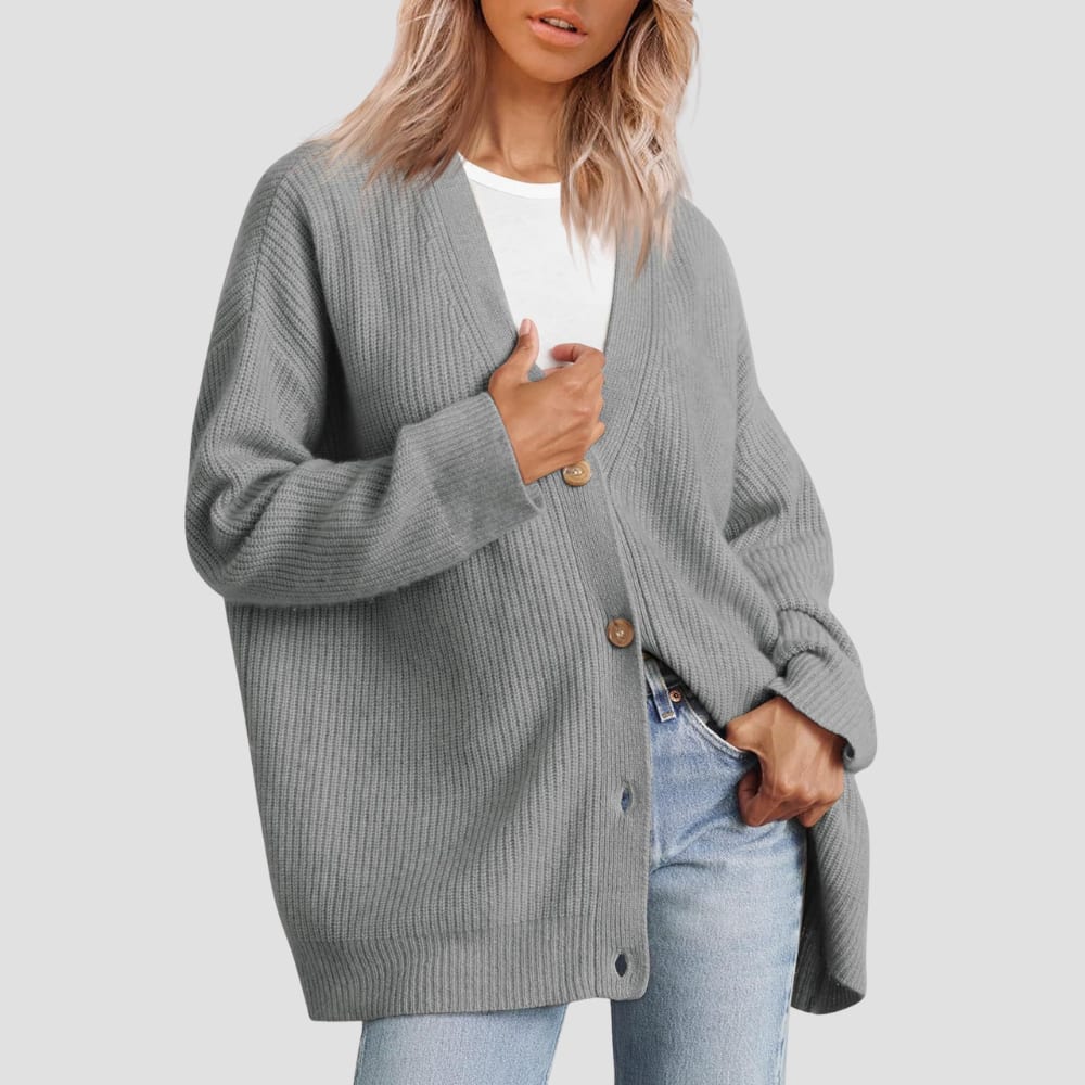 Ines Oversized Striped Cardigan_10