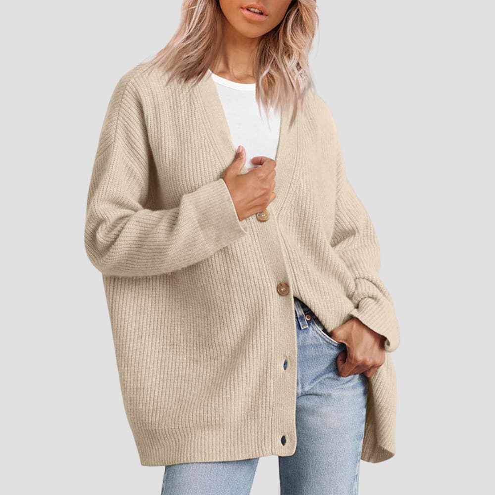 Ines Oversized Striped Cardigan_9
