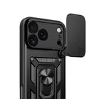 Heavy Duty Shockproof Phone Case with Kickstand Lens Cover