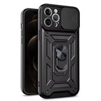 Heavy Duty Shockproof Phone Case with Kickstand Lens Cover