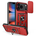 Heavy Duty Shockproof Phone Case with Kickstand Lens Cover