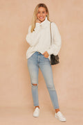 Freya Oversized Chunky Knit Turtleneck_1