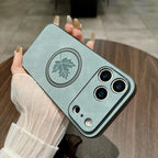 Maple Leaf Leather MagSafe iPhone Case