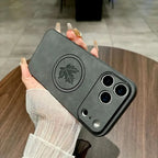 Maple Leaf Leather MagSafe iPhone Case