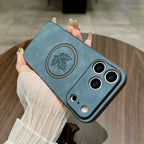 Maple Leaf Leather MagSafe iPhone Case
