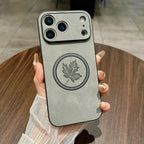 Maple Leaf Leather MagSafe iPhone Case