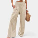 Vesna High Waist Wide Leg Pants_1