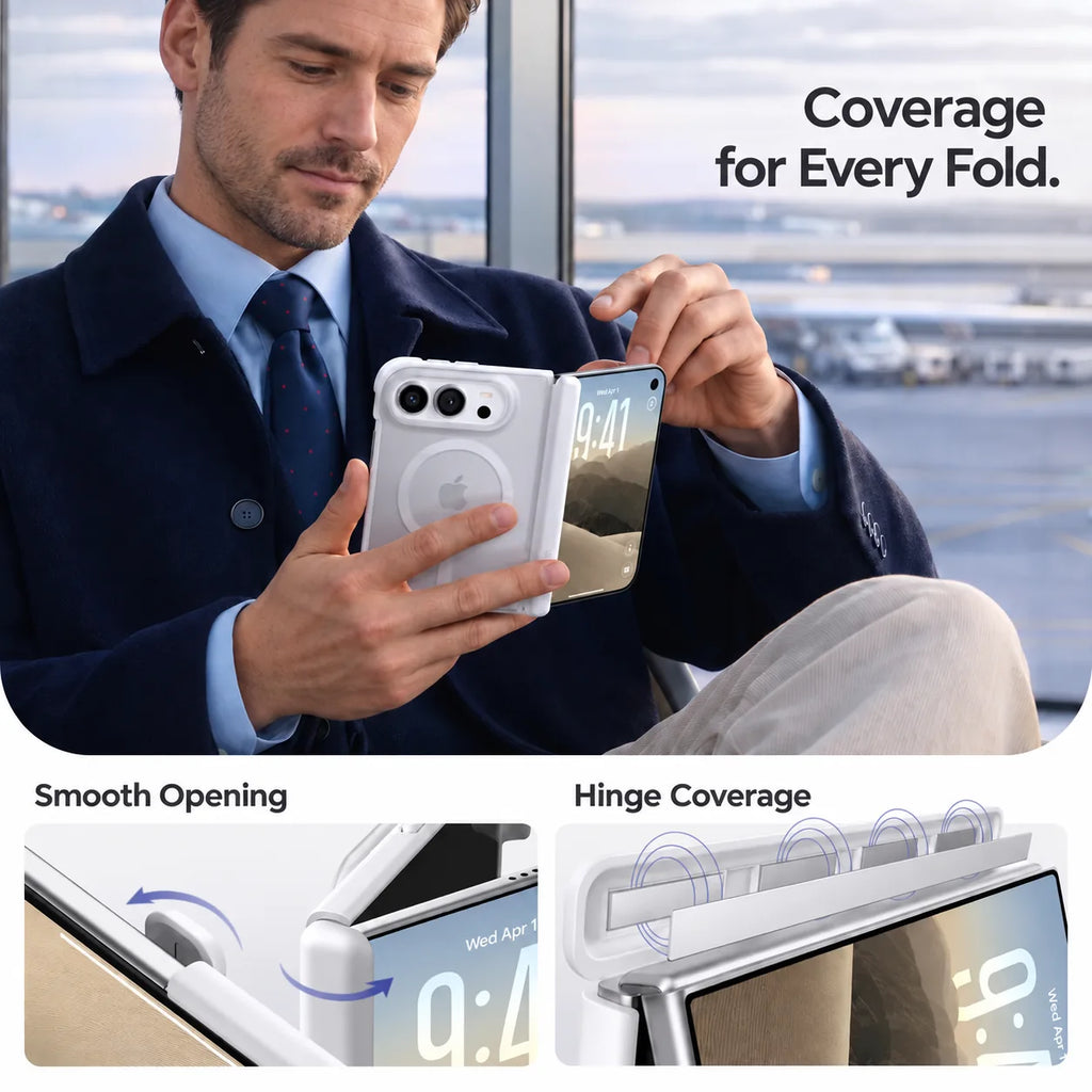 Frosted MagSafe Foldable iPhone Case