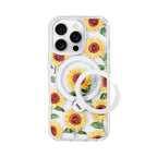 Sunflower Pattern MagSafe iPhone Case