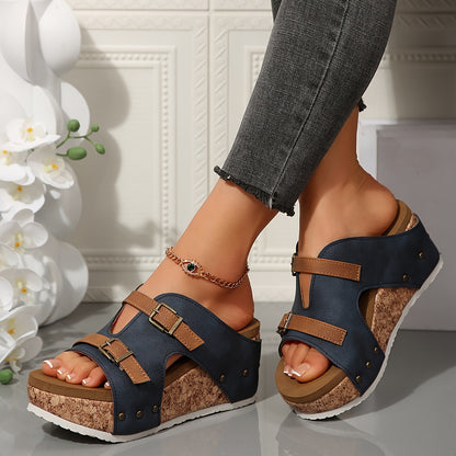 Charlotte Wedge Sandals