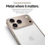 Open Back Phone Case with Corner Bumpers