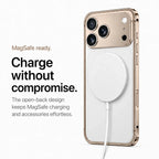 Open Back Phone Case with Corner Bumpers