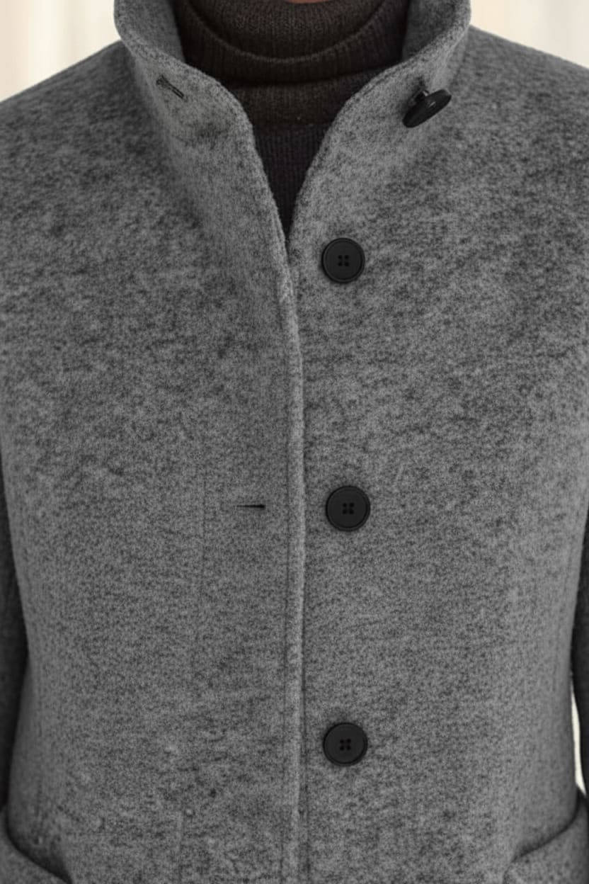 Trine Tailored Wool Blend Overcoat_13