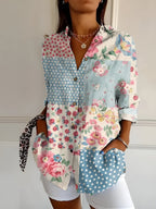 Nynke Oversized Floral Print Shirt_3