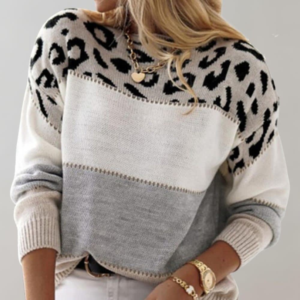 Solveig Leopard Colorblock Sweater_3