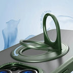 MagSafe iPhone Case with Rotating Ring Stand