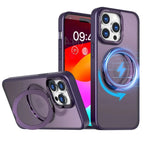 MagSafe iPhone Case with Rotating Ring Stand