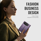 Leather Flip Wallet Foldable iPhone Duo Case
