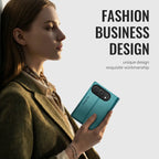 Leather Flip Wallet Foldable iPhone Duo Case