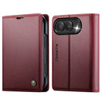 Leather Flip Wallet Foldable iPhone Duo Case