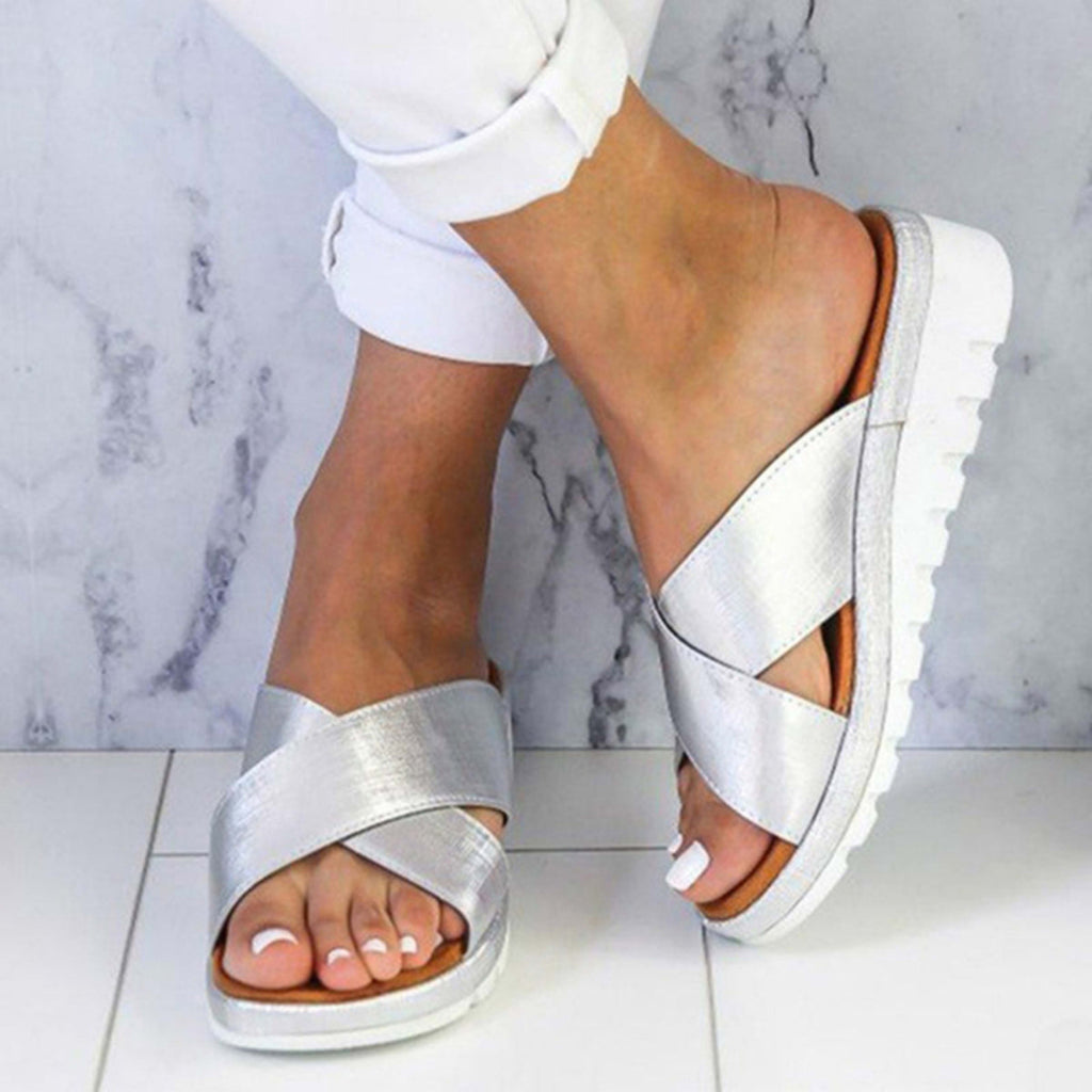 Solene Crossover Slide Sandals_2