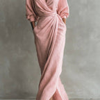 Adanna Twist Waist Linen Maxi Dress_1