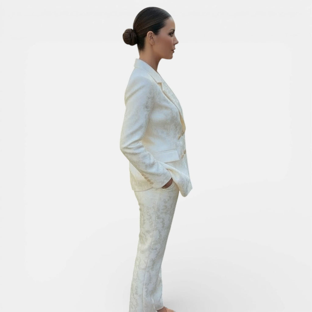 Vibeke Tailored Wide Leg Pant Suit_2