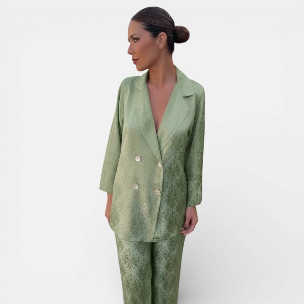 Vibeke Tailored Wide Leg Pant Suit_5