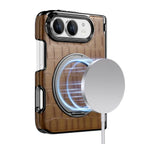 Crocodile Pattern MagSafe iPhone Duo Case with Ring Stand