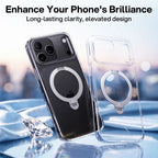 360 Rotating Ring Stand MagSafe iPhone Hard Case