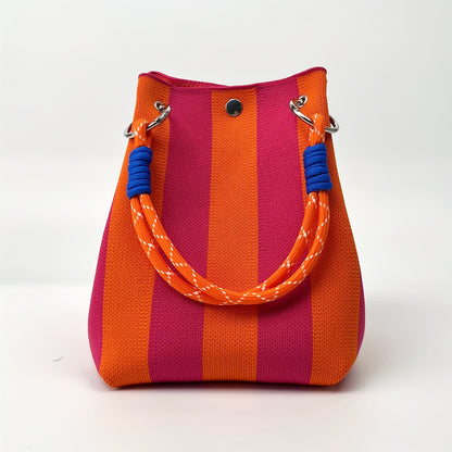 Colorblock Tote Bag