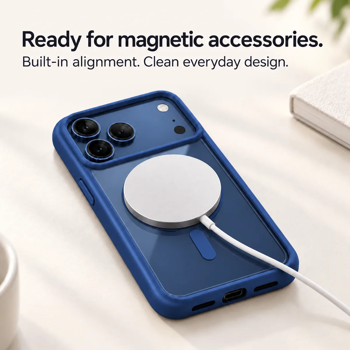 Clear Back MagSafe iPhone Case
