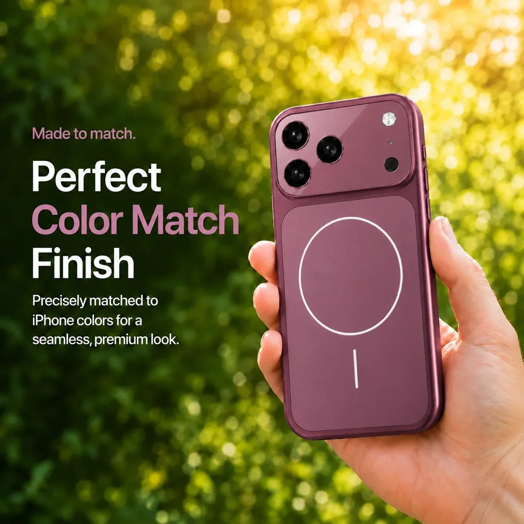 MagSafe Phone Case with Camera Lens Cover
