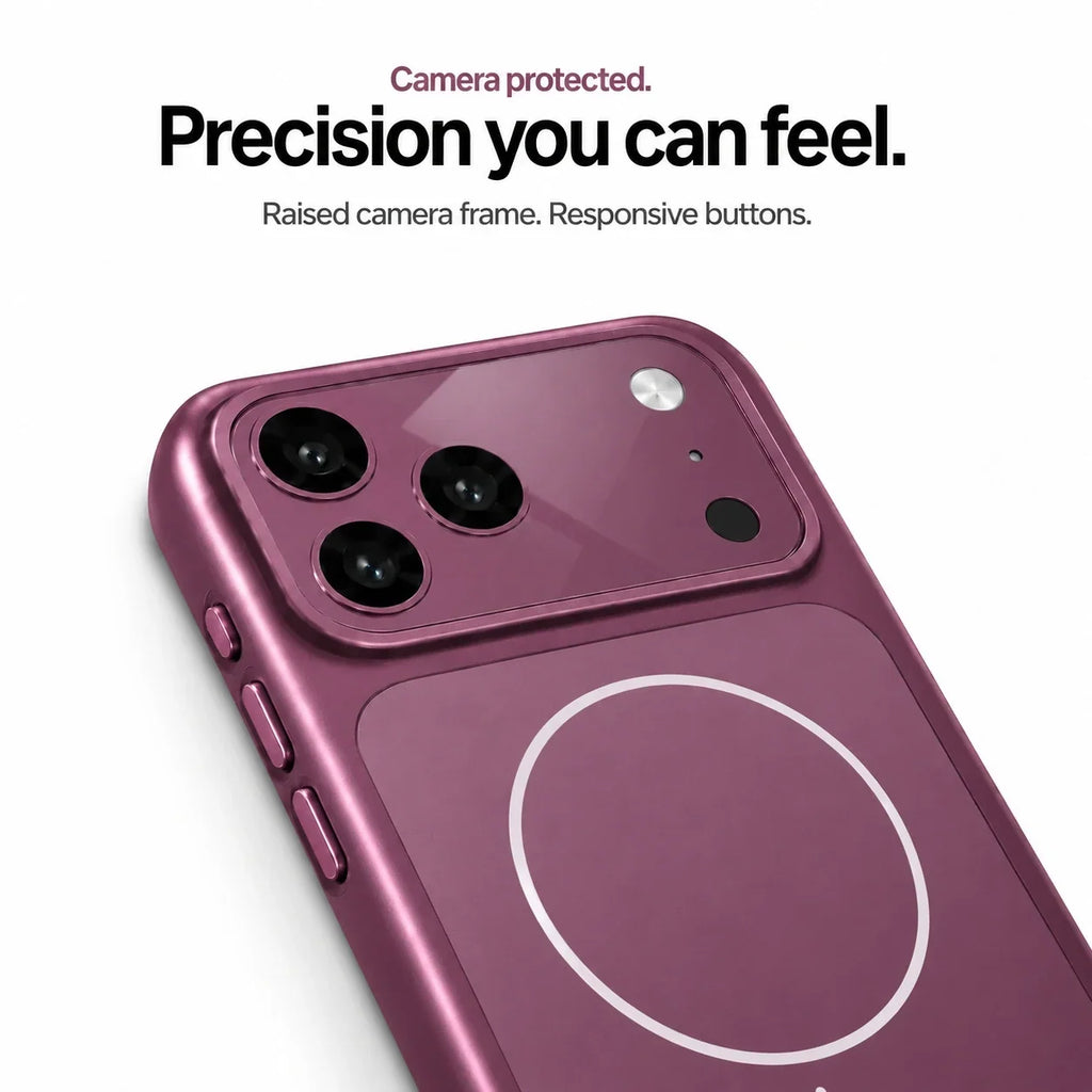 MagSafe Phone Case with Camera Lens Cover