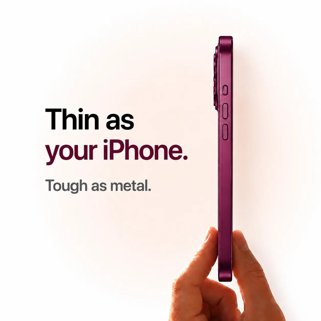 Slim Metal MagSafe Phone Case