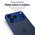 Open Back Phone Case with Corner Bumpers