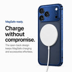 Open Back Phone Case with Corner Bumpers