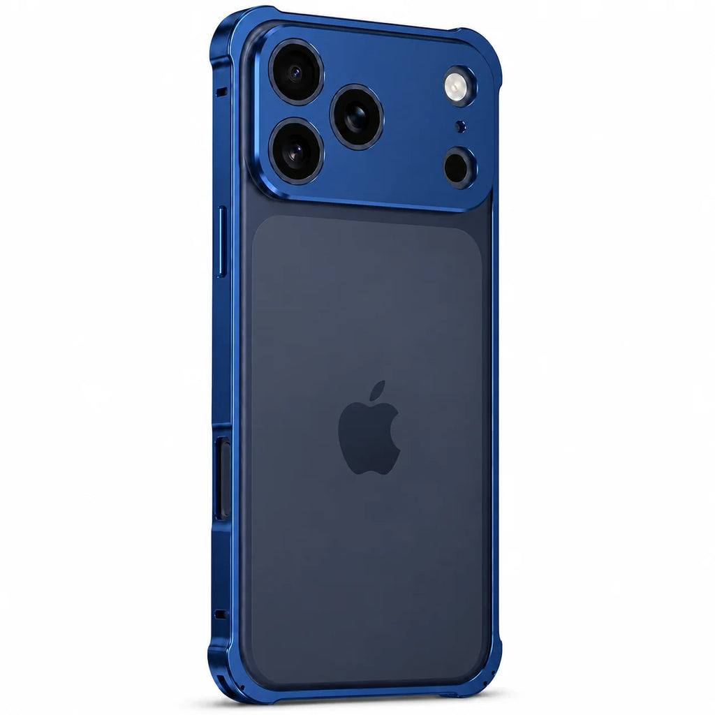 Open Back Phone Case with Corner Bumpers