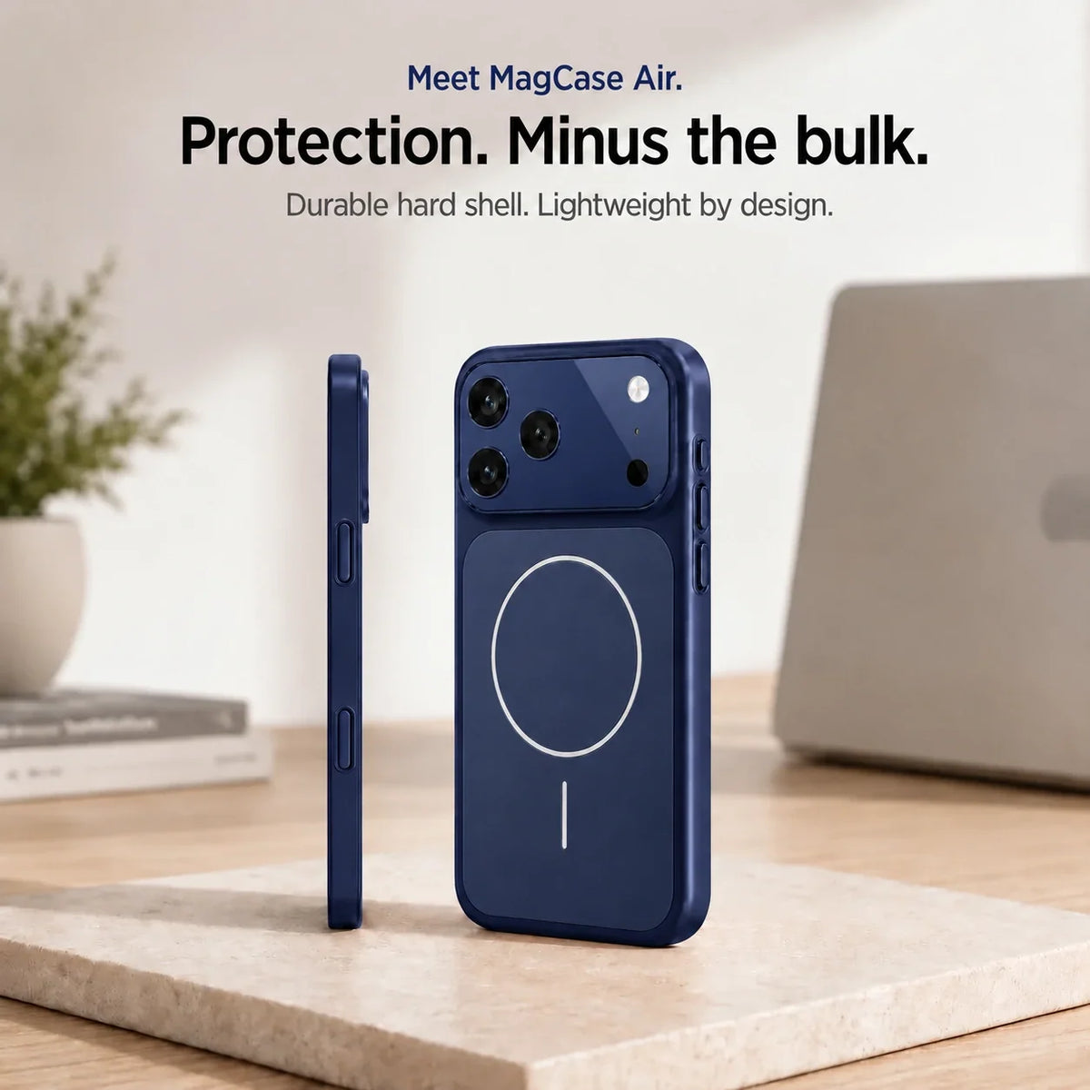 MagSafe Phone Case with Camera Lens Cover