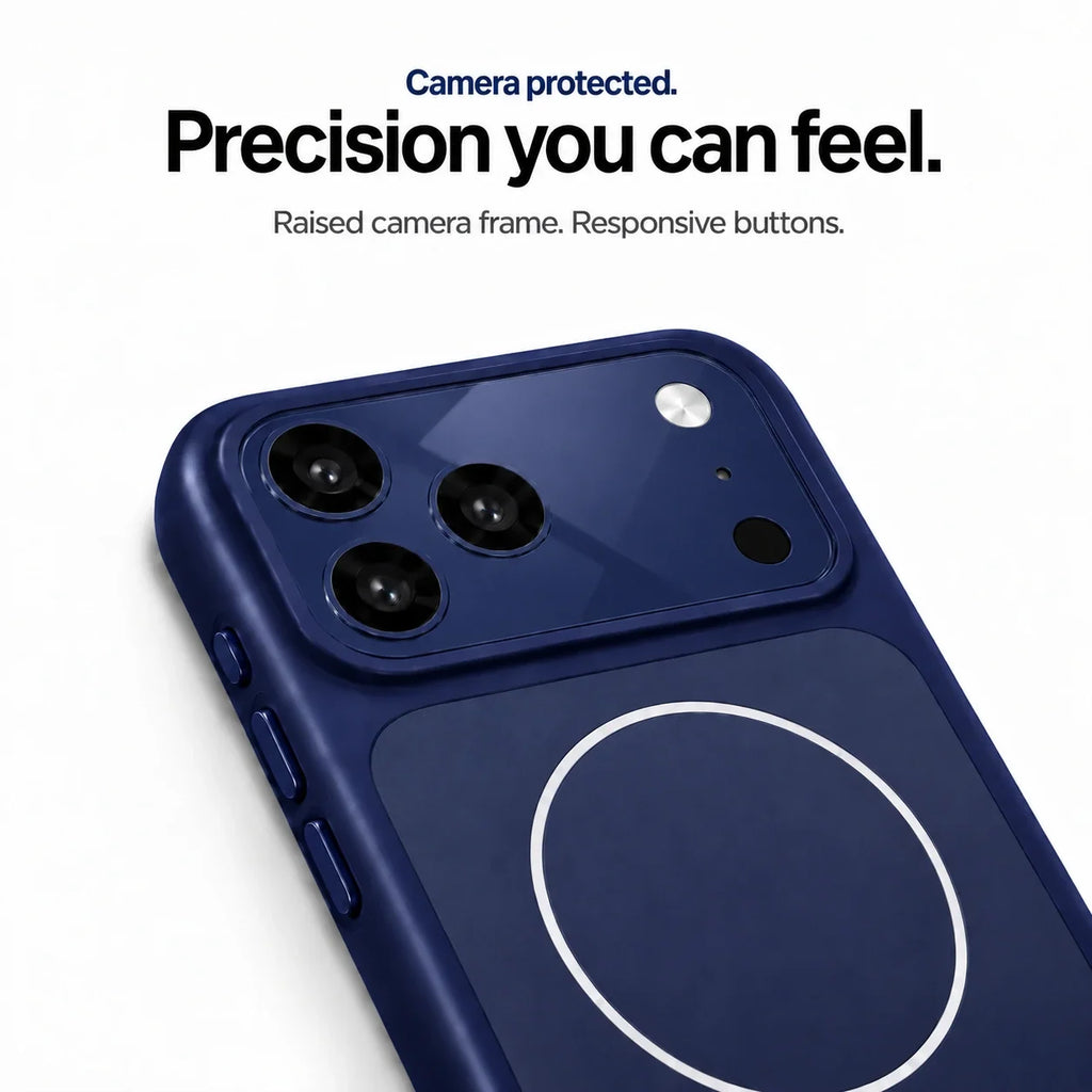 MagSafe Phone Case with Camera Lens Cover