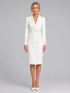 Ilaria Double Breasted Blazer Dress_1